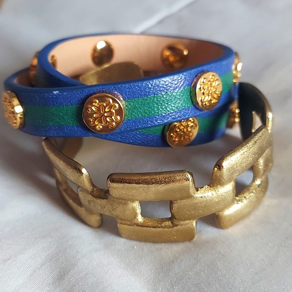 Rustic Cuff Set, Meagan Wrap Bracelet & Audie Chain Cuff